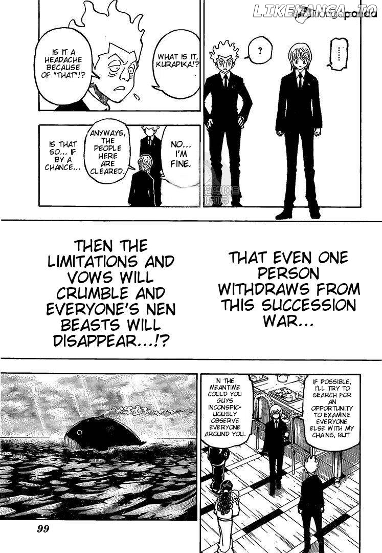 Hunter x Hunter, Chapter 371 image 07